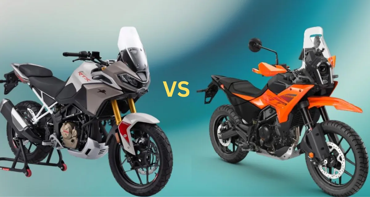 TVS Apache RTX 300 vs KTM 250 Adventure